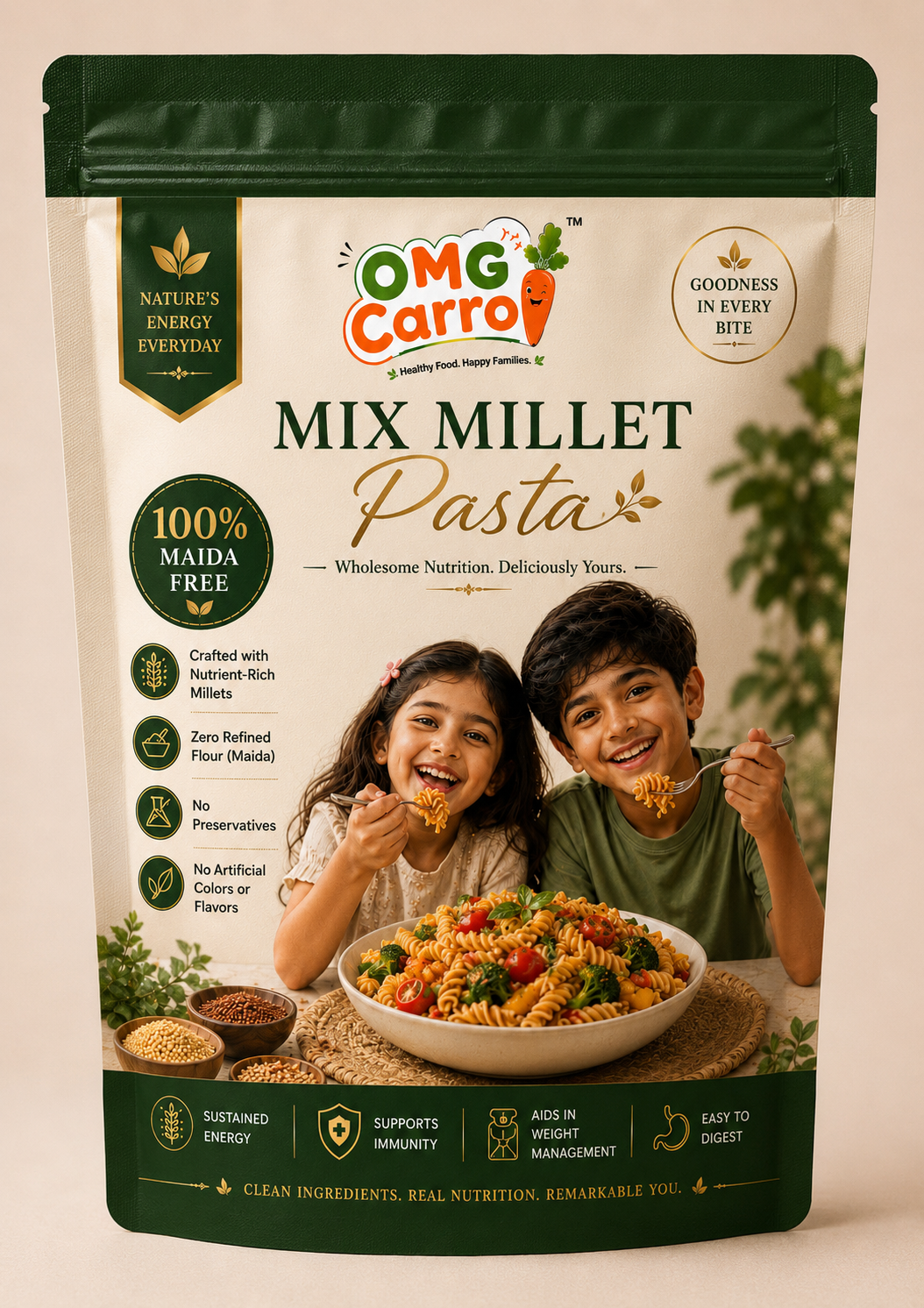 Multi Millets pasta