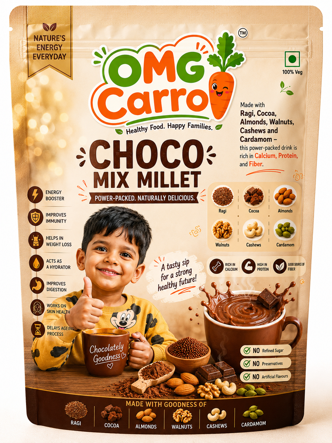 Choco millet mix